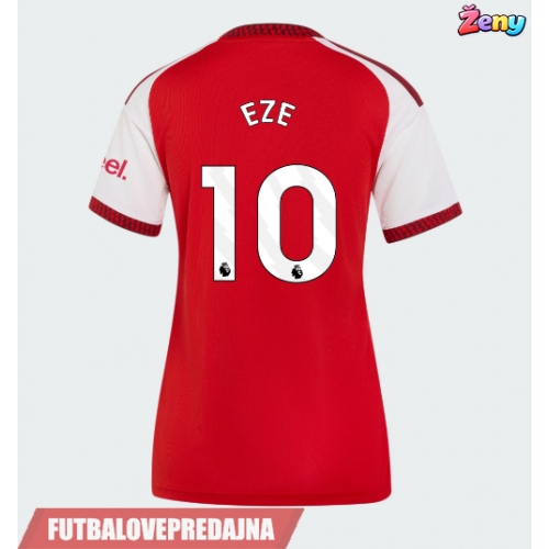 Lacne Ženy Futbalové dres Arsenal Eberechi Eze #10 2026-27 Krátky Rukáv - Domáci